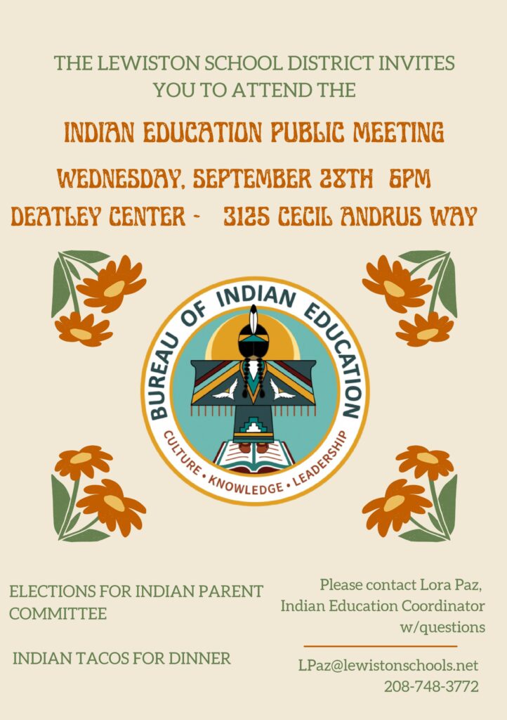 Indian Education public meeting