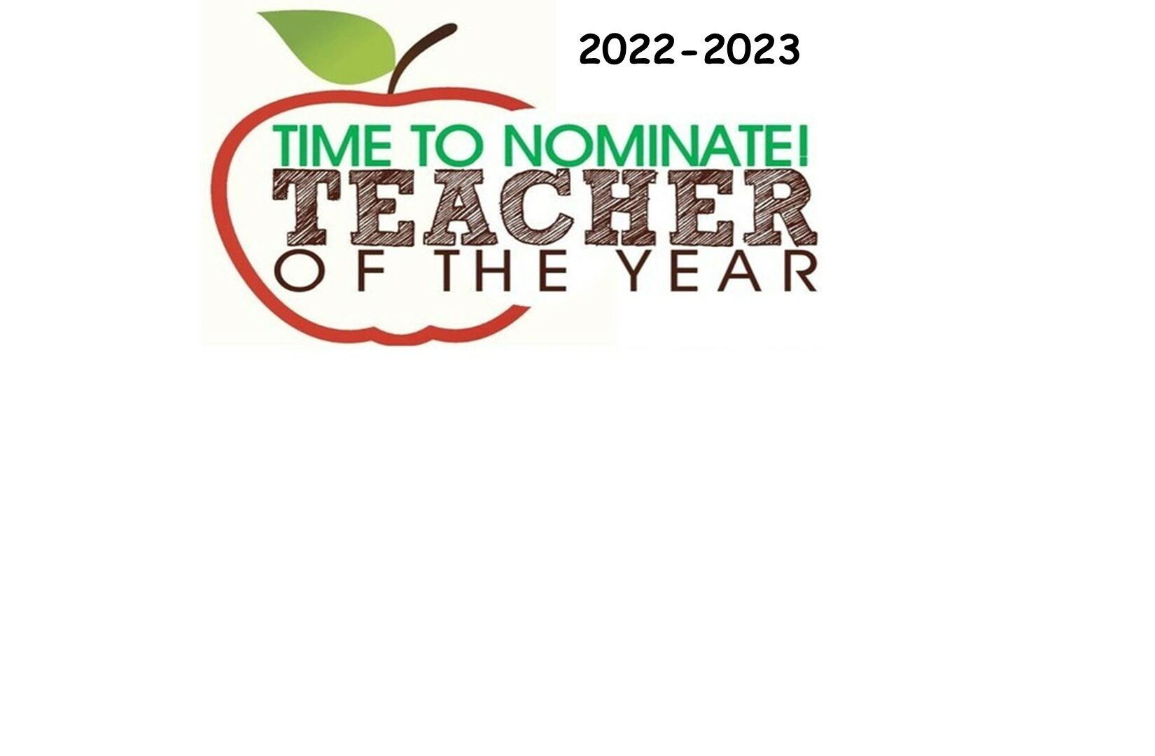 2022-2023 Teacher of the Year Award