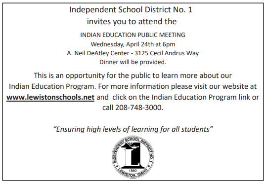 Indian Education Public Meeting